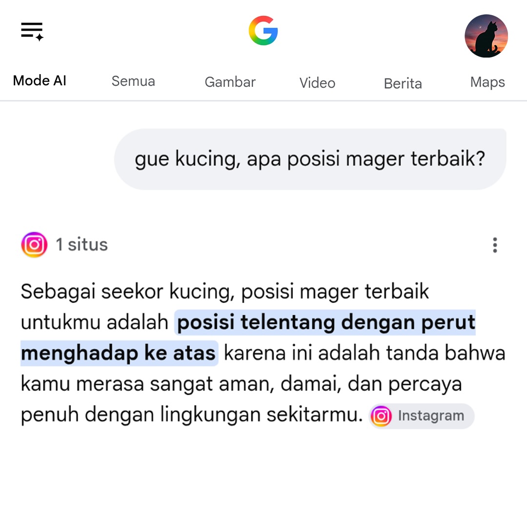 Fardi Yandi Facebook ad: p info tempat rebahan yang enak dong