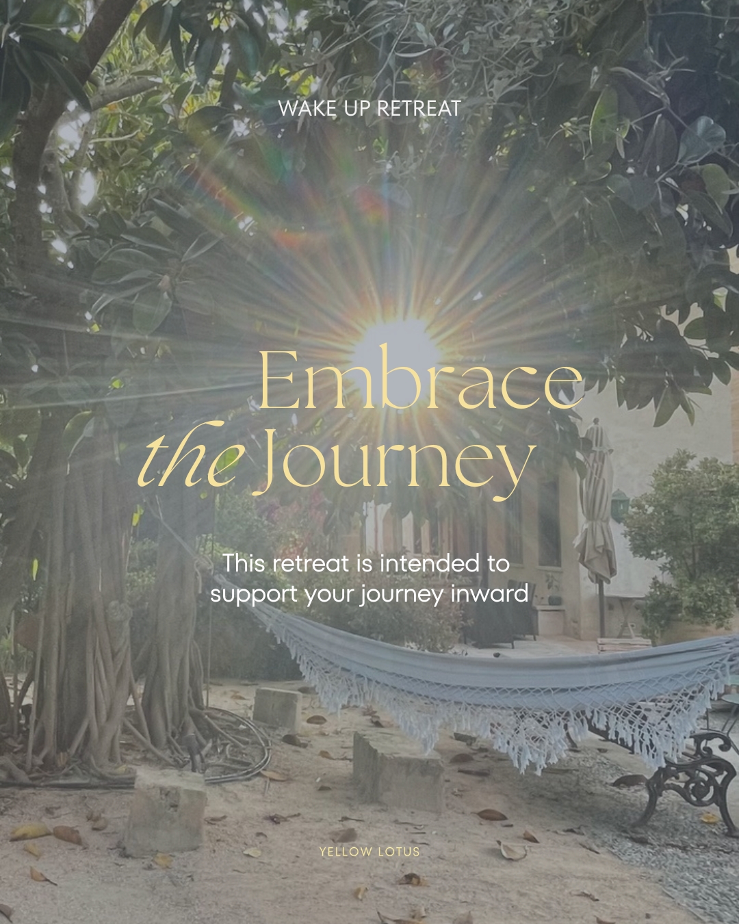 Yellow Lotus Facebook ad: Our soul-awakening women’s retreat takes place from Sat…