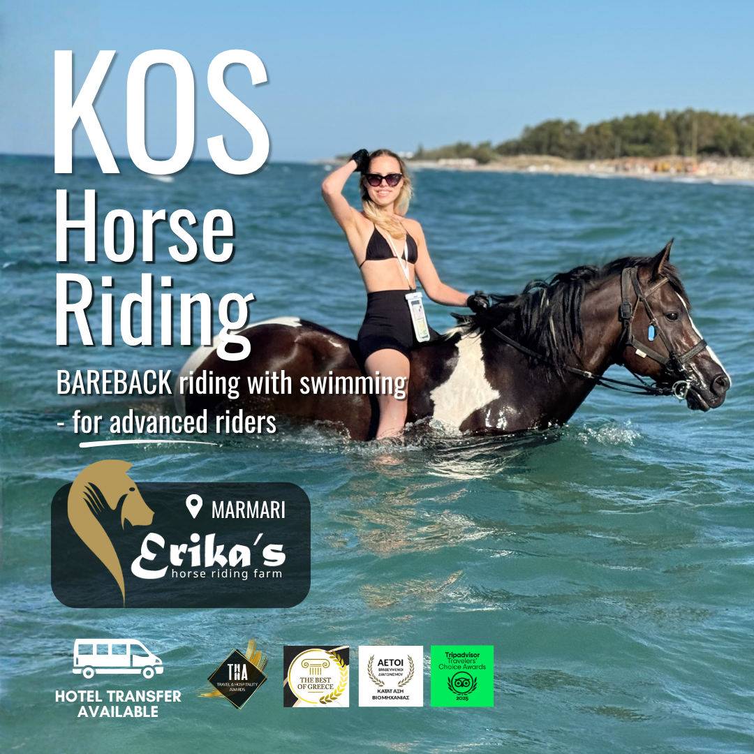 Erikas Horse Farm Kos Facebook ad: BOOK your horse ride in Marmari, KOS - GREECE