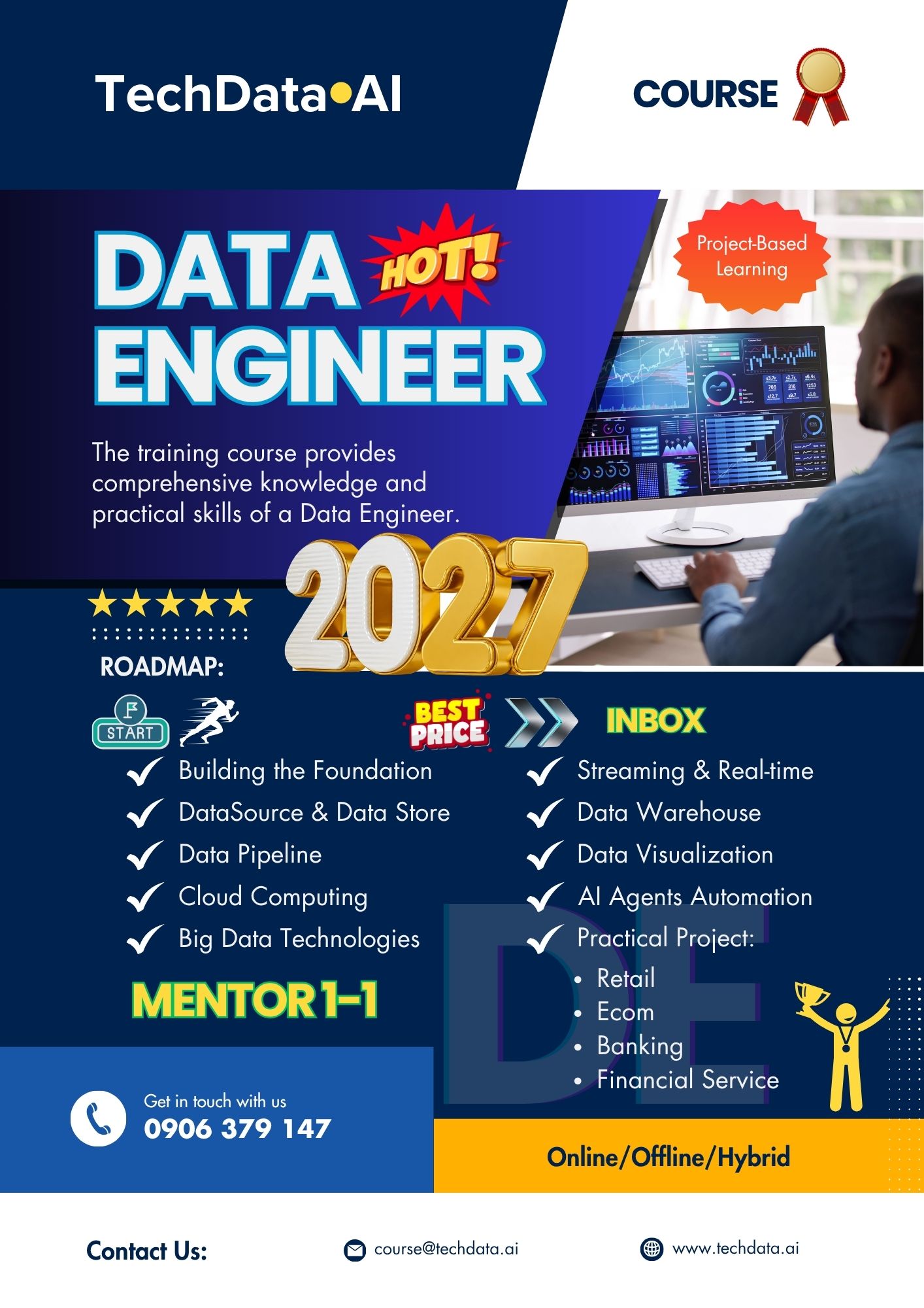 TechData.AI Facebook ad: DATA & AI 2027 SẼ CẦN MỘT THẾ…