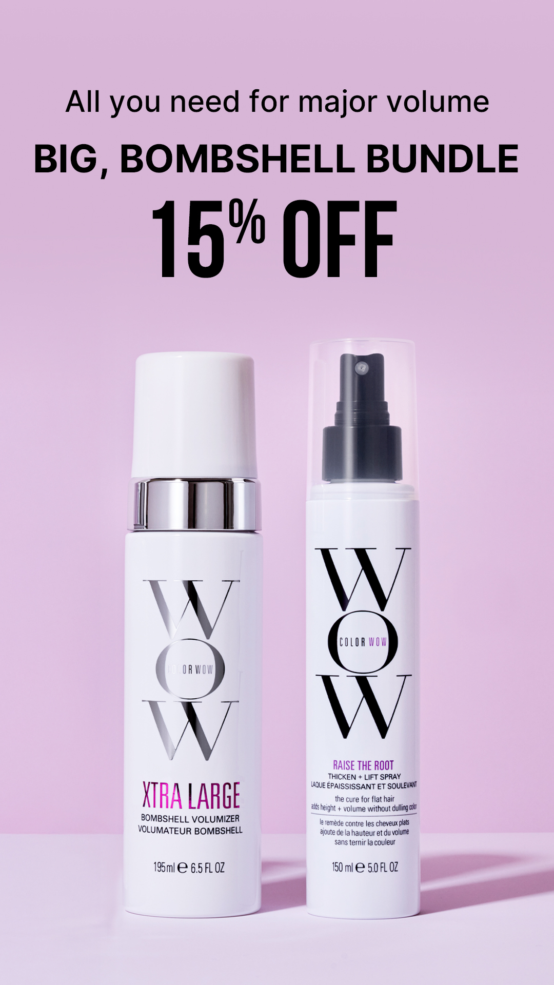 Color Wow Facebook ad