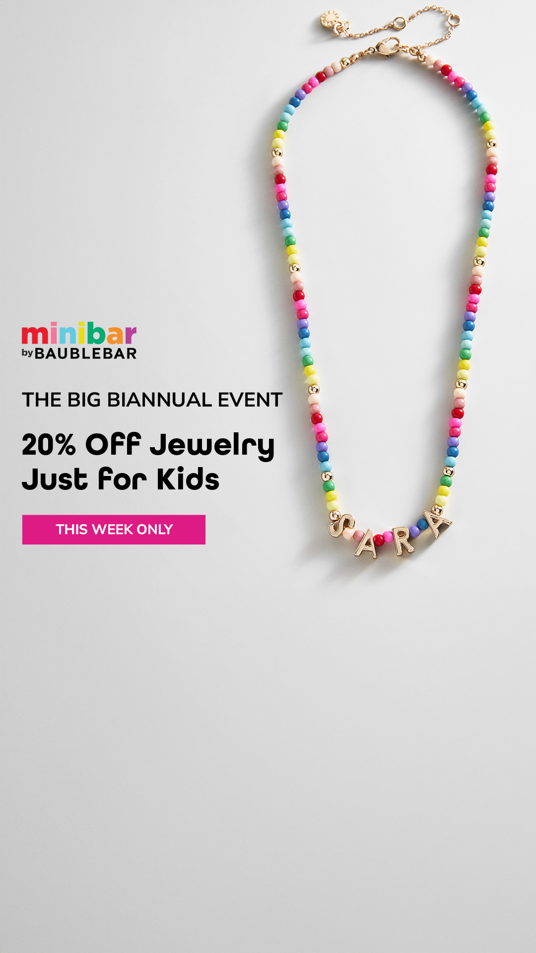 BaubleBar Facebook ad