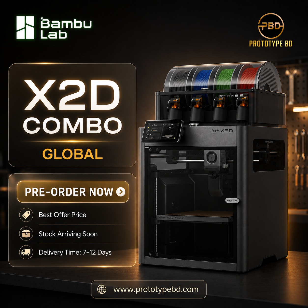 Prototype BD - 3D Printing , Designing & CNC cutting Services in Bangladesh Facebook ad