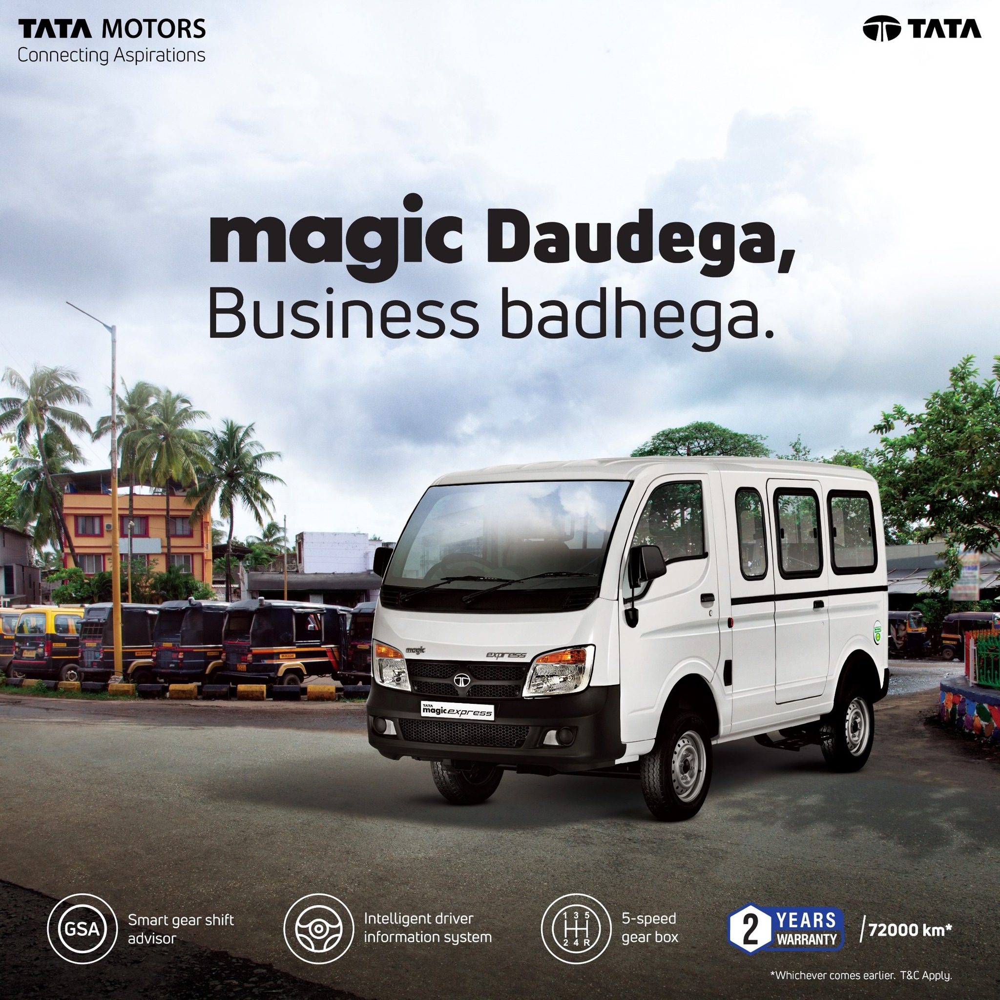 RH Automobiles Facebook ad: Tata Magic Express 10 Seater