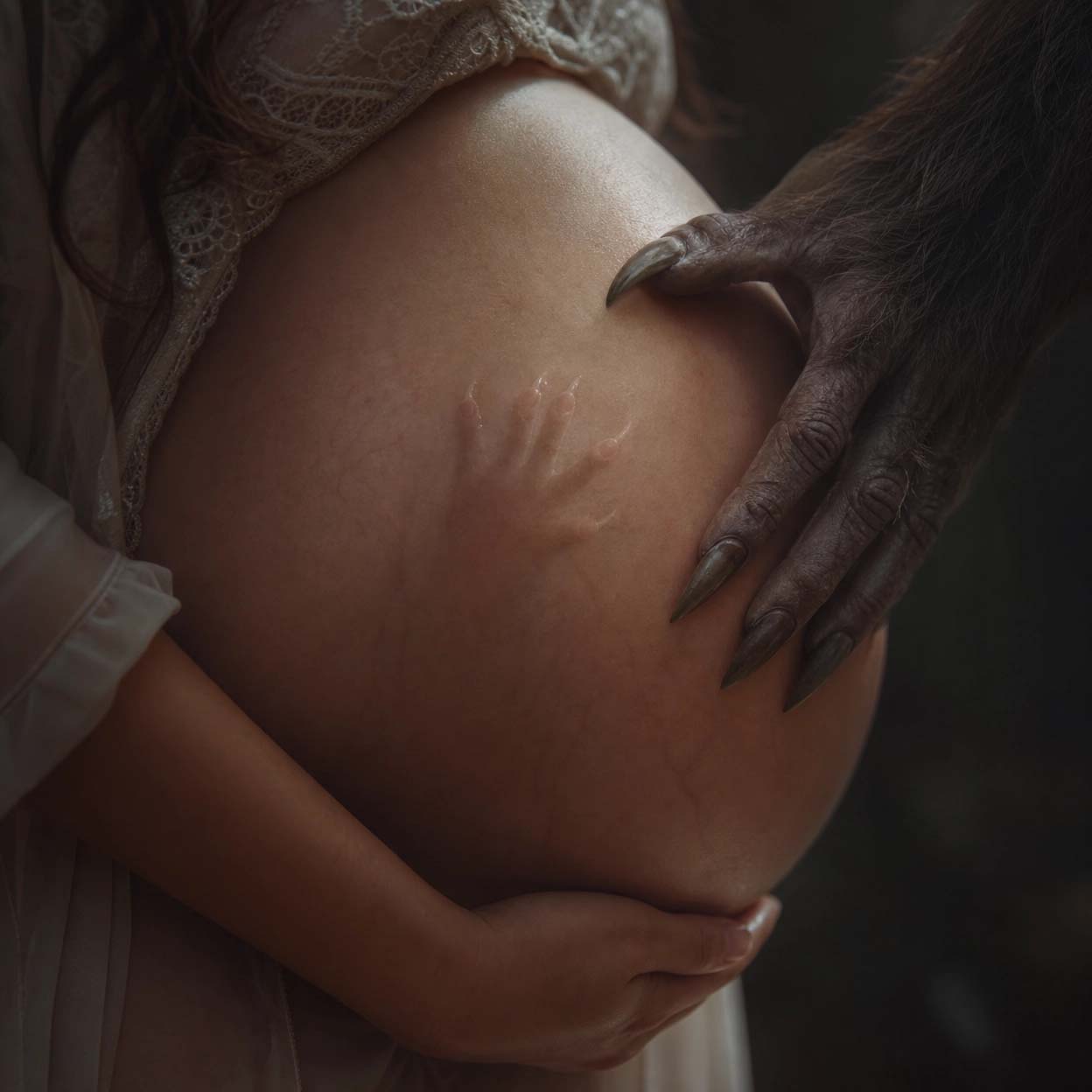 Olivia Page Facebook ad: His bite wasn't for claiming… it was punishment.