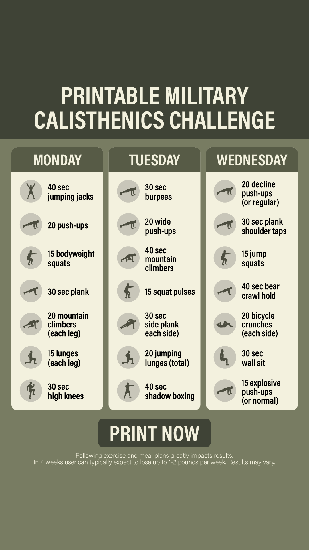21 Day Challenge Facebook ad