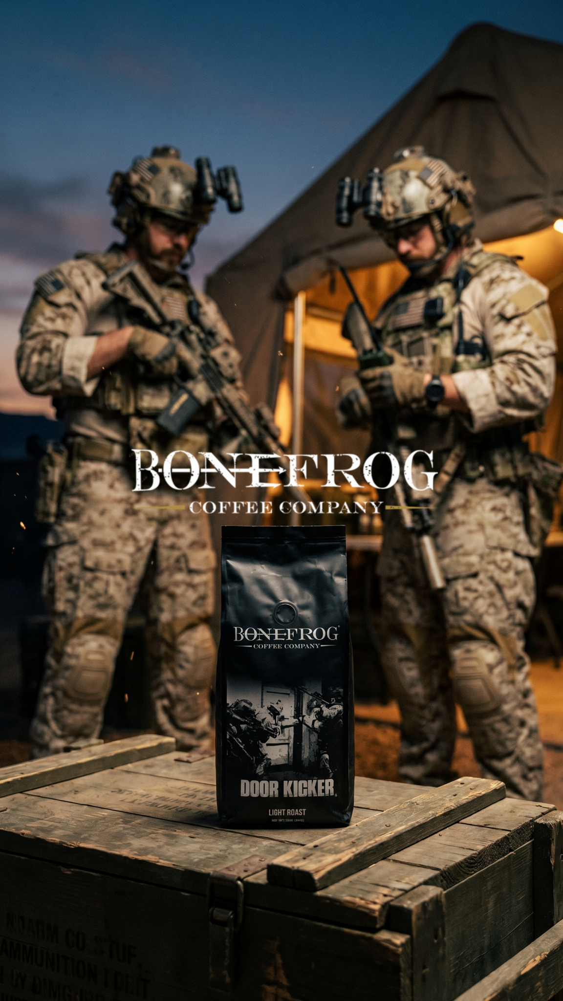 Bonefrog Coffee  Facebook ad