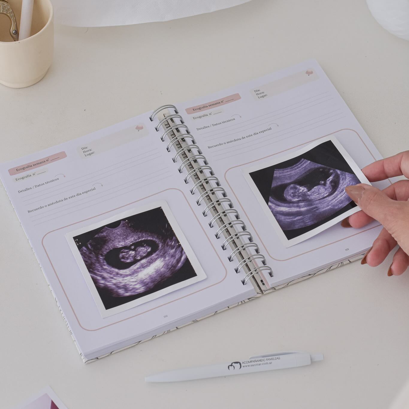Sanmar Facebook ad: Cuaderno Pediátrico