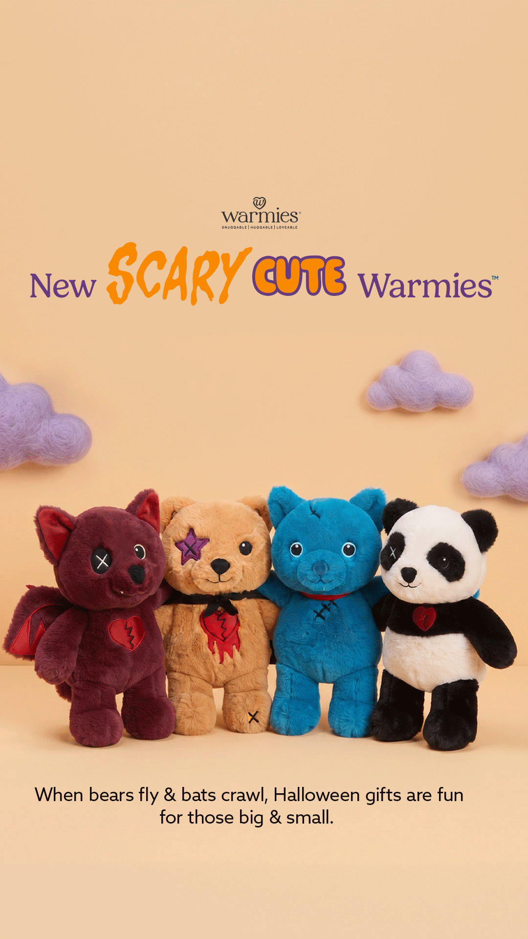 Warmies USA Facebook ad: A Little Off, VERY Soft