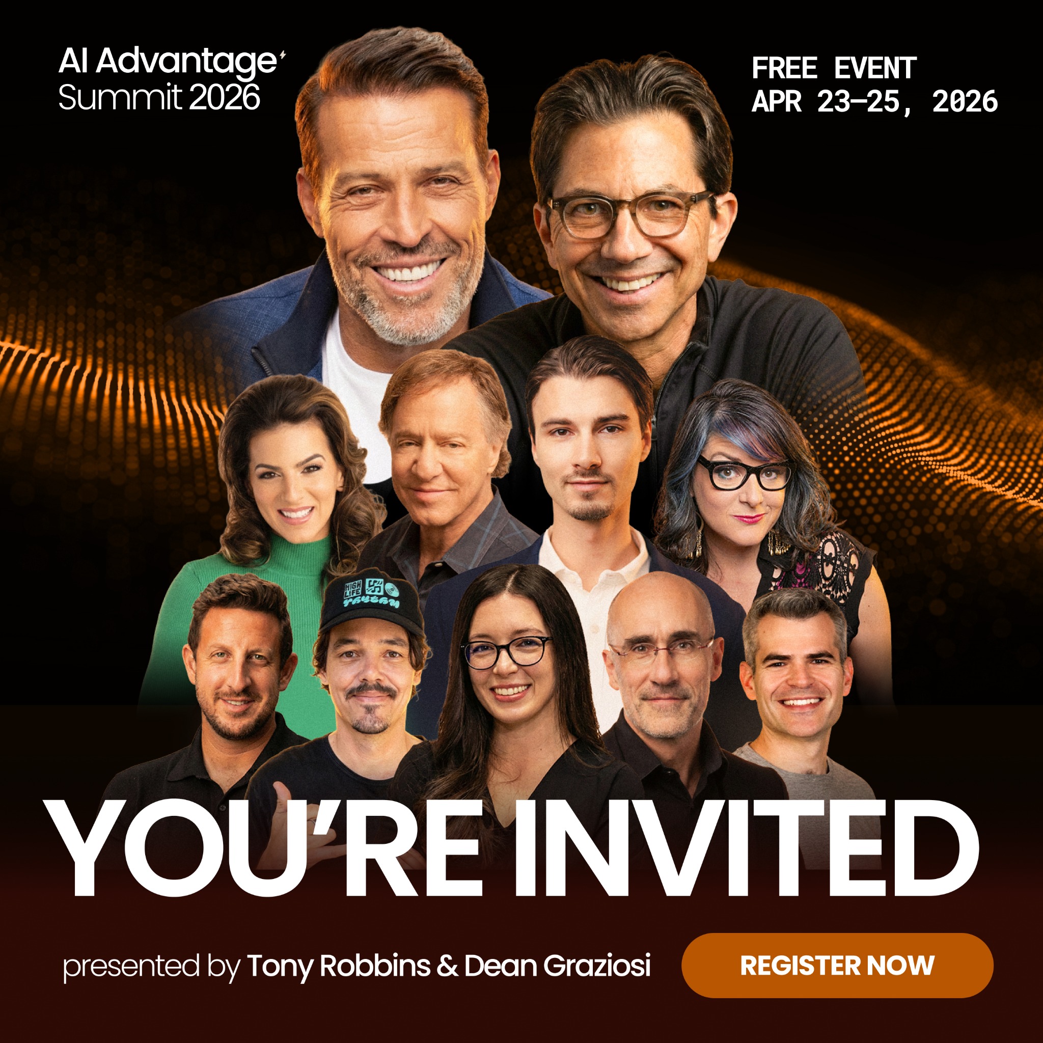 Dean Graziosi Facebook ad: Free LIVE Event
