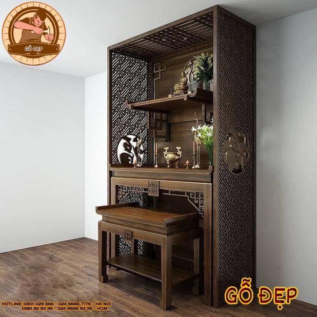 Bàn Thờ Gỗ Đẹp Đào Gia Facebook ad: SỰ KẾT HỢP THỜ GIAN TIÊN VS THỜ…