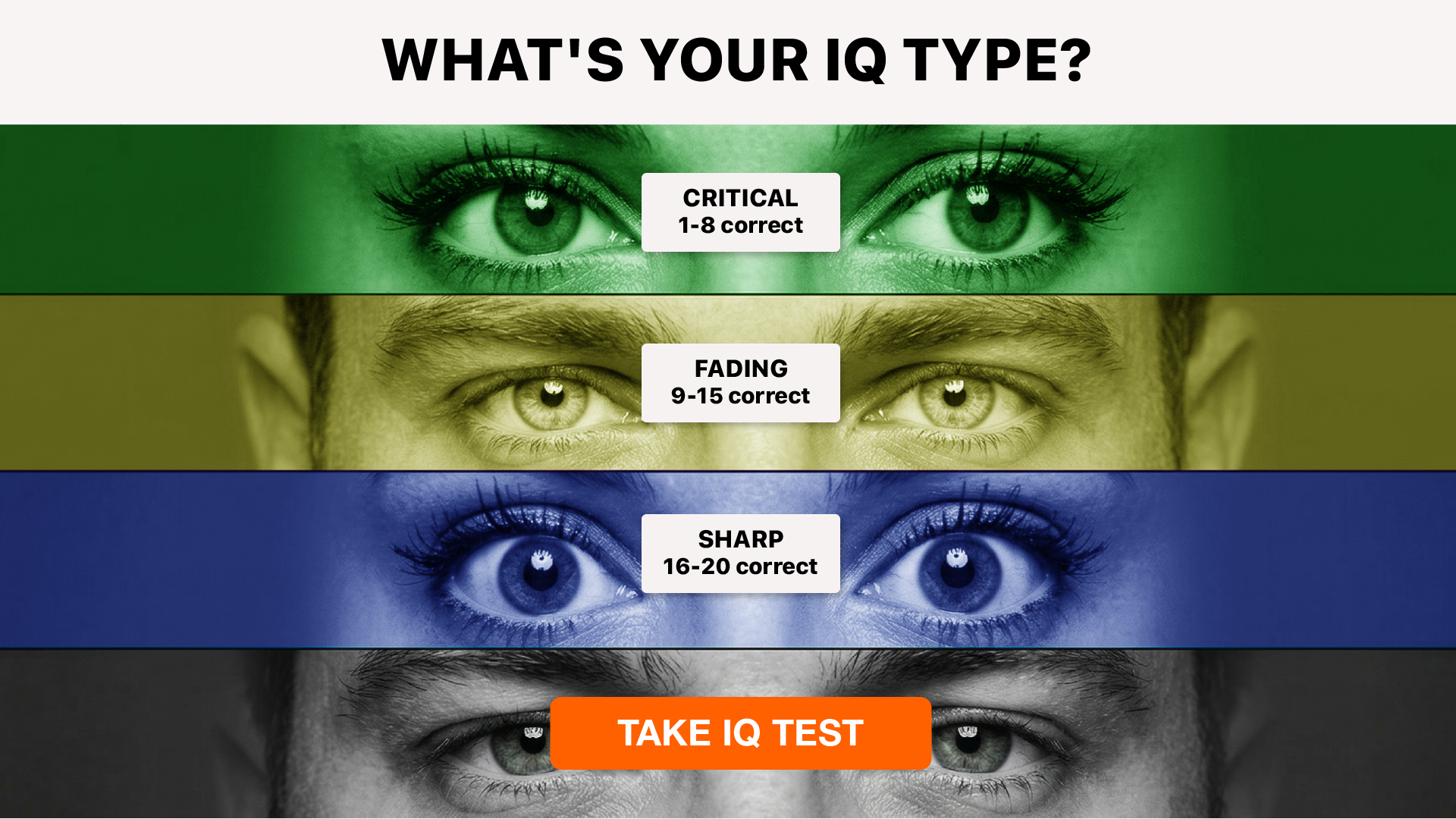 My IQ Facebook ad