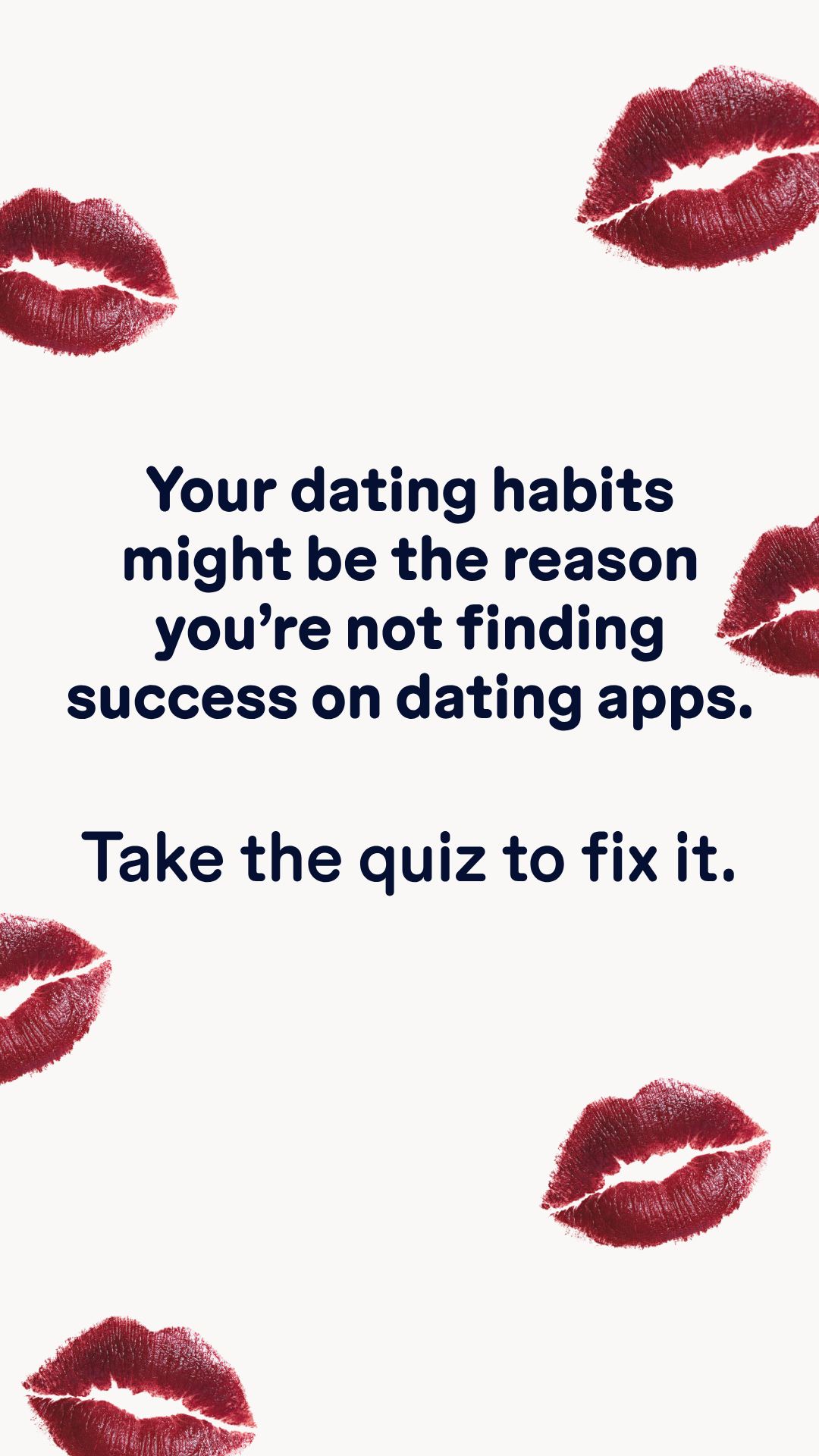 Your Fun and Future Facebook ad: Let someone surprise you.