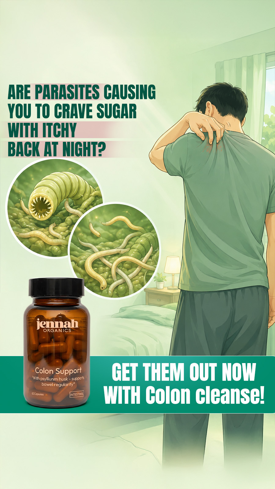 Jennah Organics Facebook ad