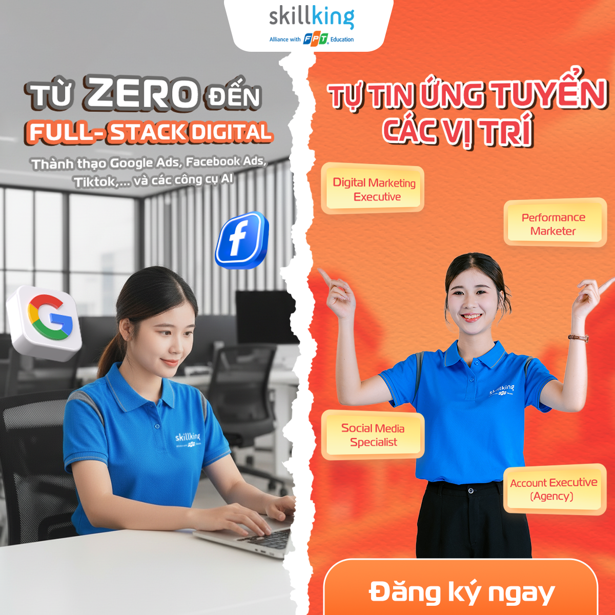 FPT Skillking Facebook ad