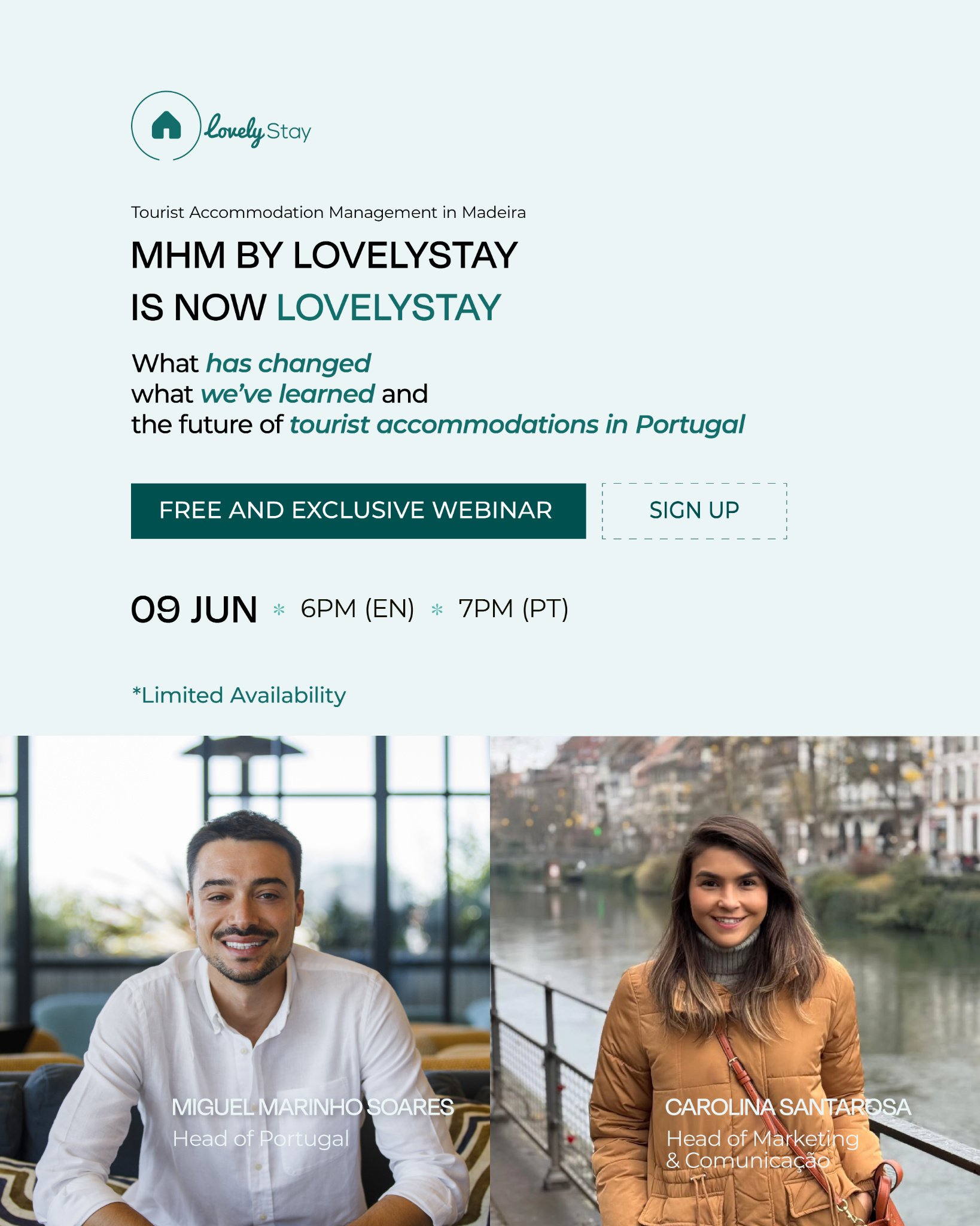 LovelyStay Facebook ad