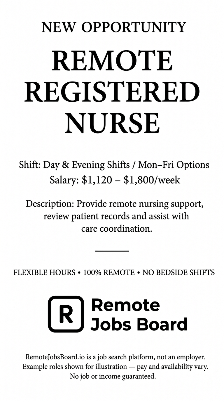Remote Jobs Board - Work From Anywhere Facebook ad