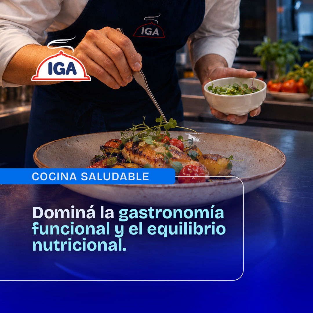 IGA Junín Latinoamérica - Escuela de Cocina Facebook ad from Jul 8, 2026