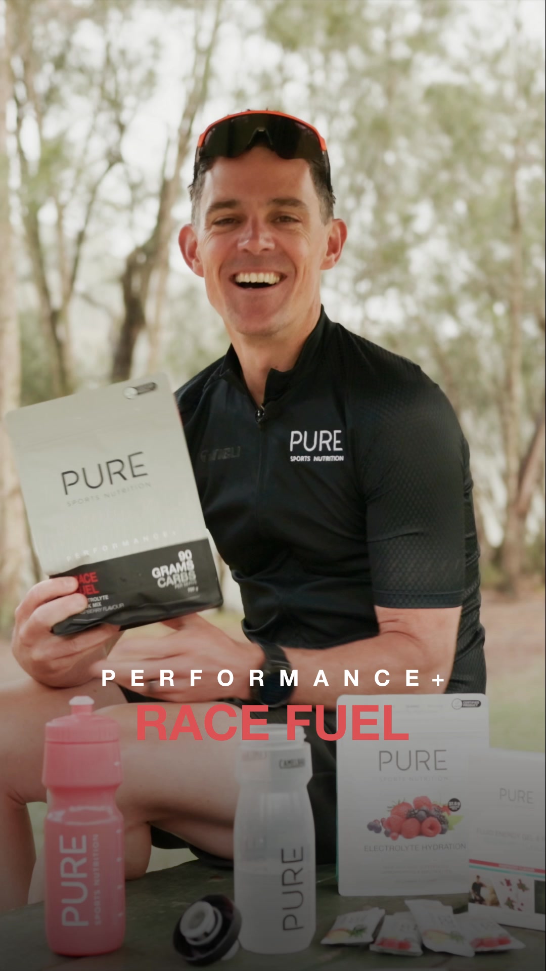 PURE Sports Nutrition Facebook ad from Mar 30, 2026