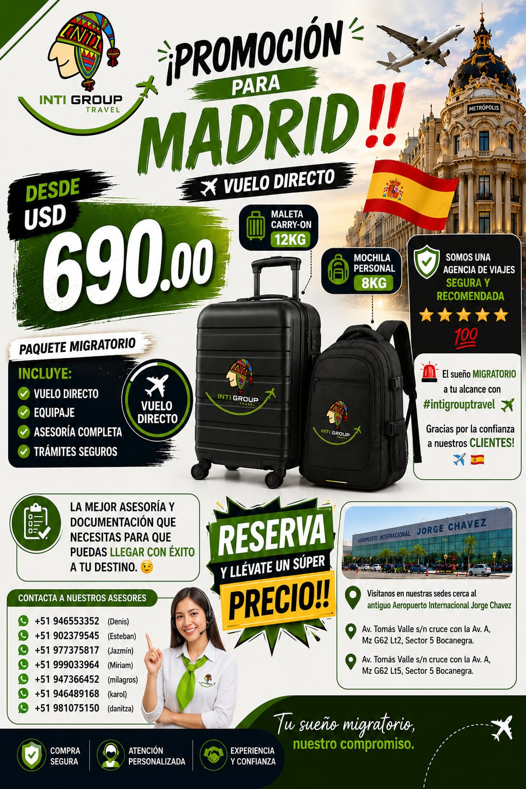 Ventas de Pasajes Aéreos Promociones y Ofertas Facebook ad