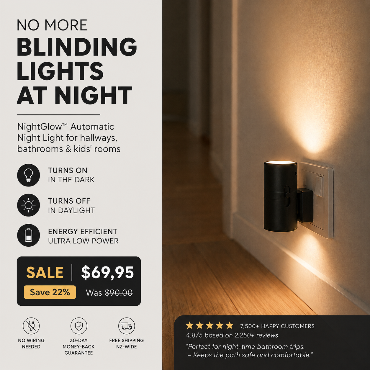 Lumenora.co.nz Facebook ad