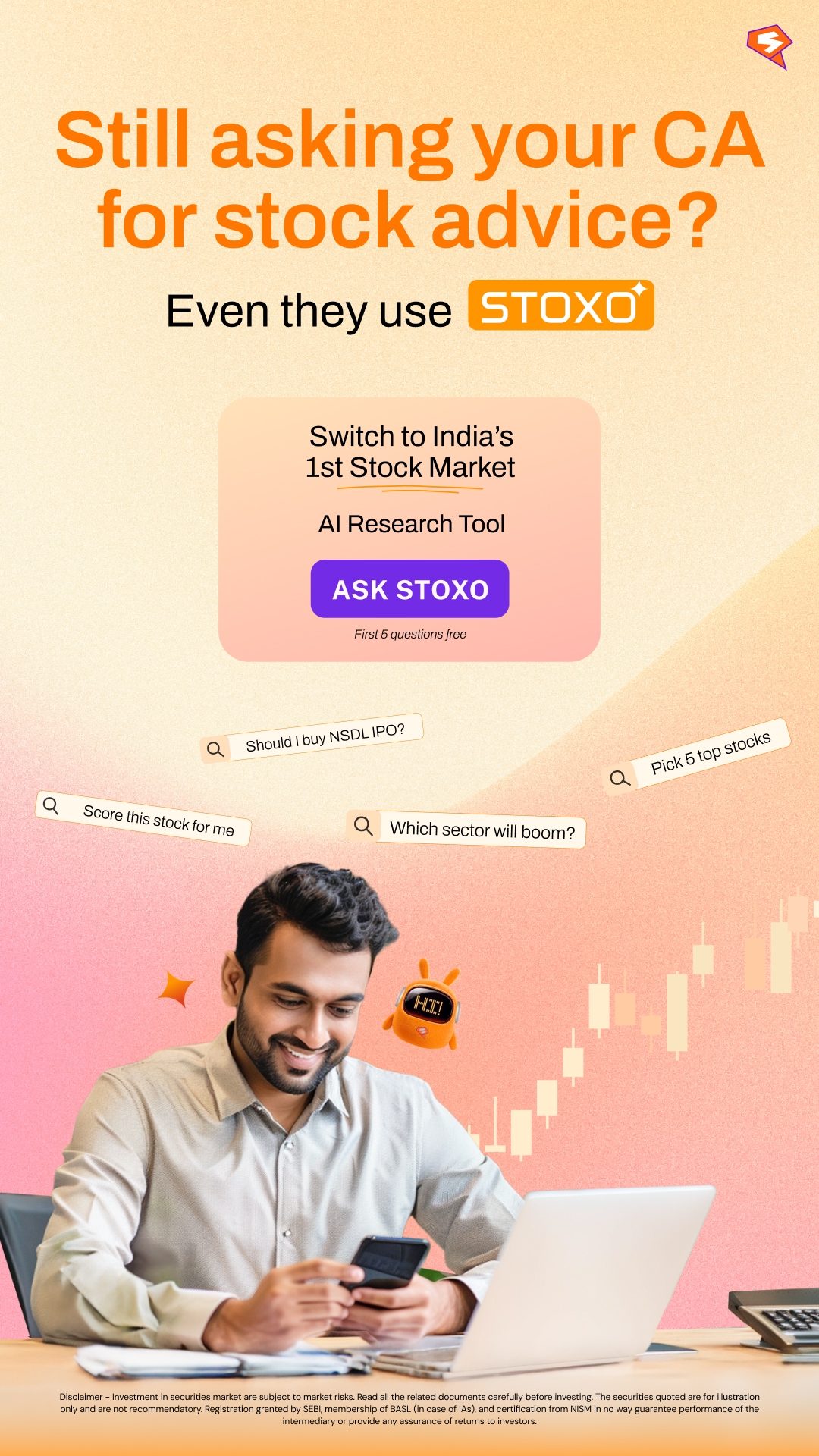 StockGro Facebook ad
