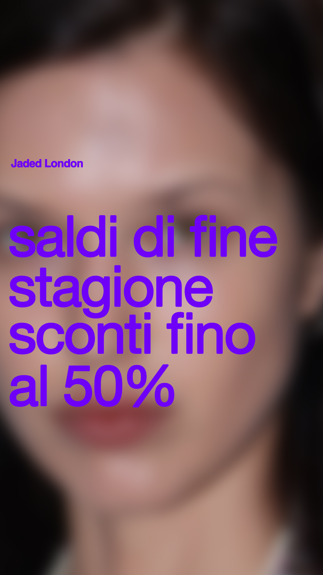 Jaded LDN Facebook ad