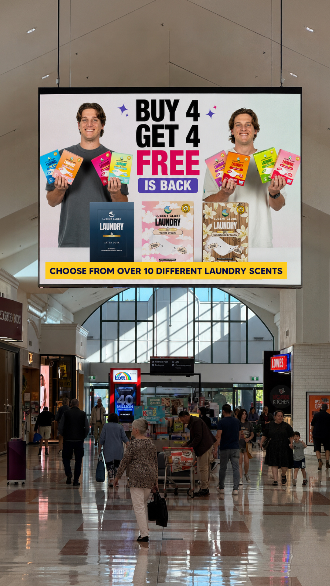 Lucent Globe Facebook ad