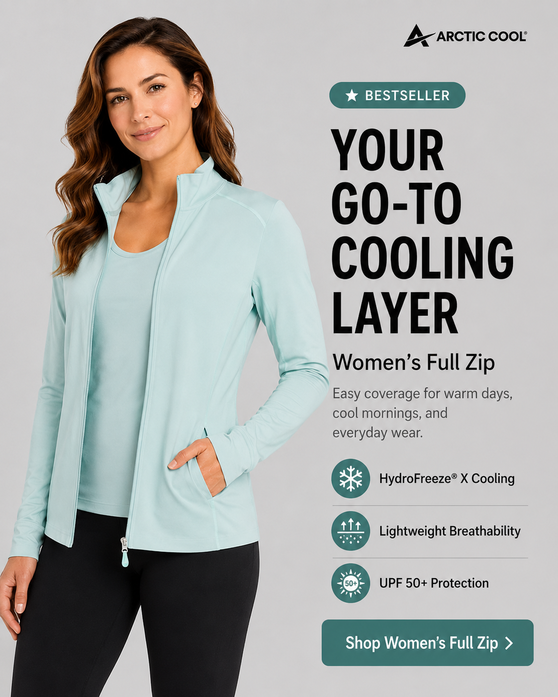Arctic Cool Facebook ad