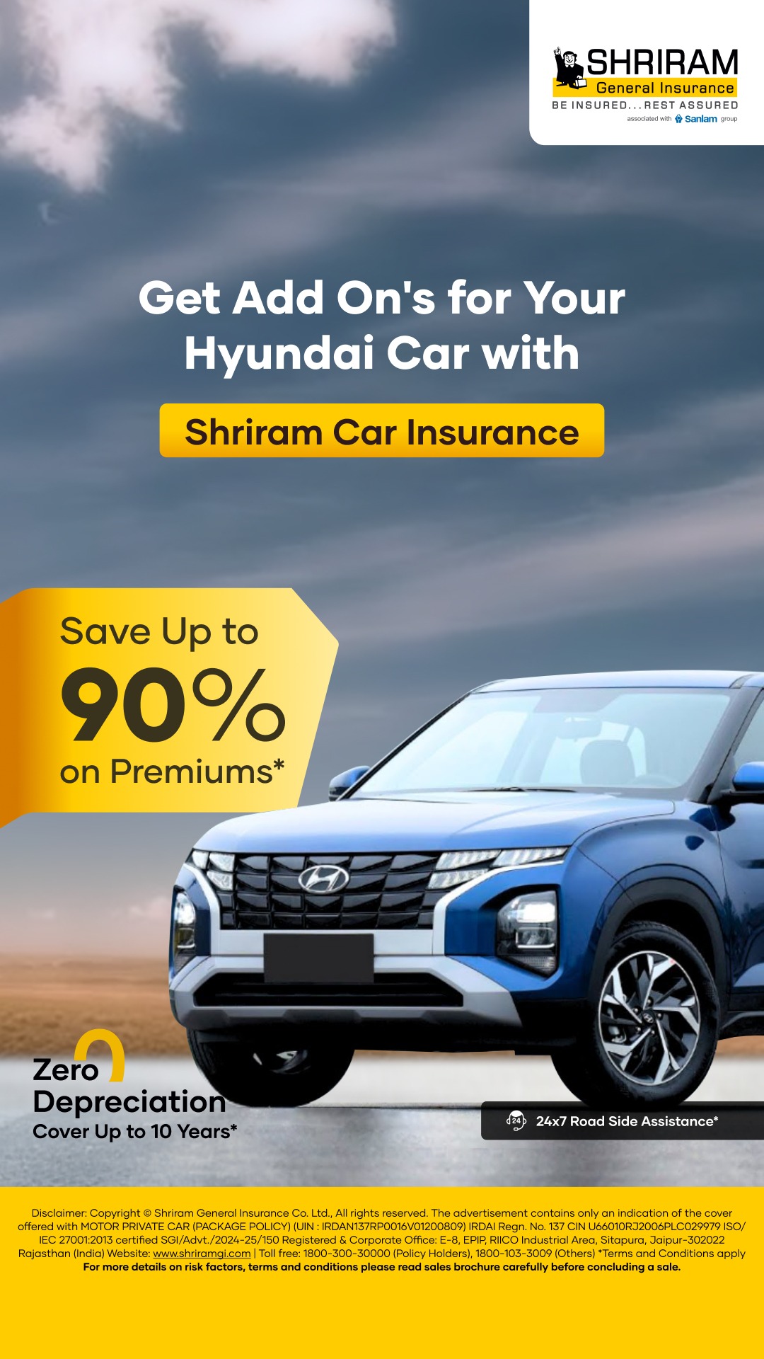 Shriram General Insurance Facebook ad