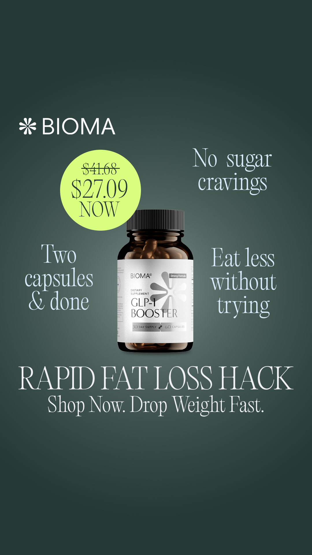 Bioma.Health Facebook ad