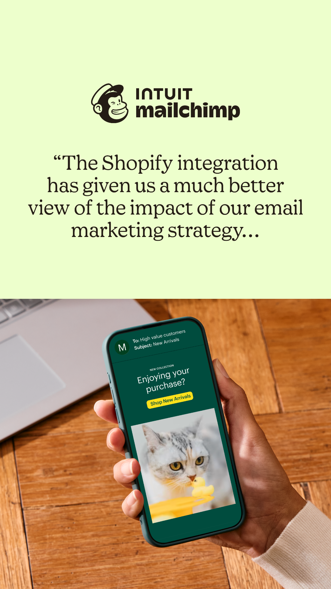 Intuit Mailchimp Facebook ad