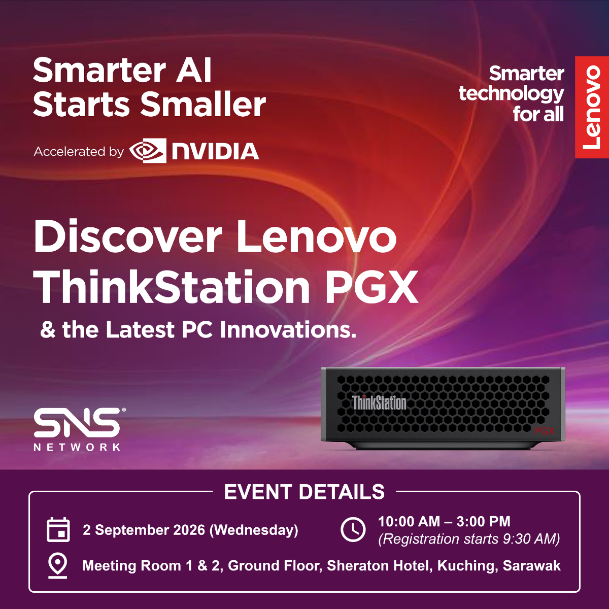SNS NETWORK Facebook ad