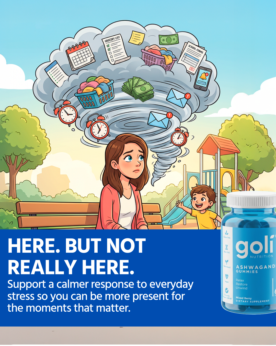 Goli Facebook ad: Done Saying I’m Fine?