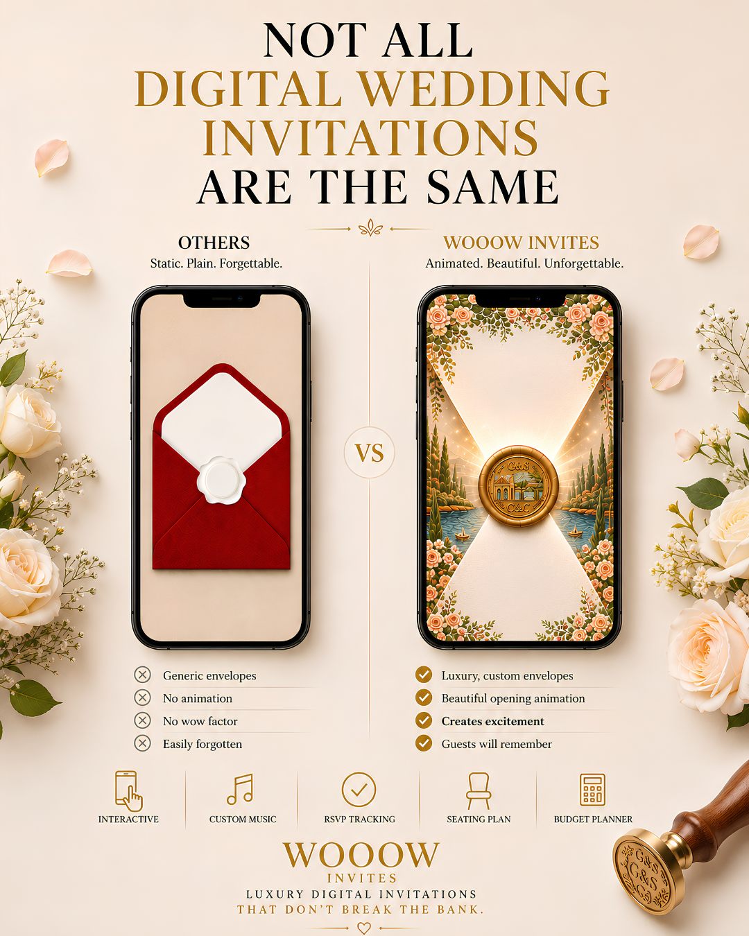 Wooow Invites Facebook ad