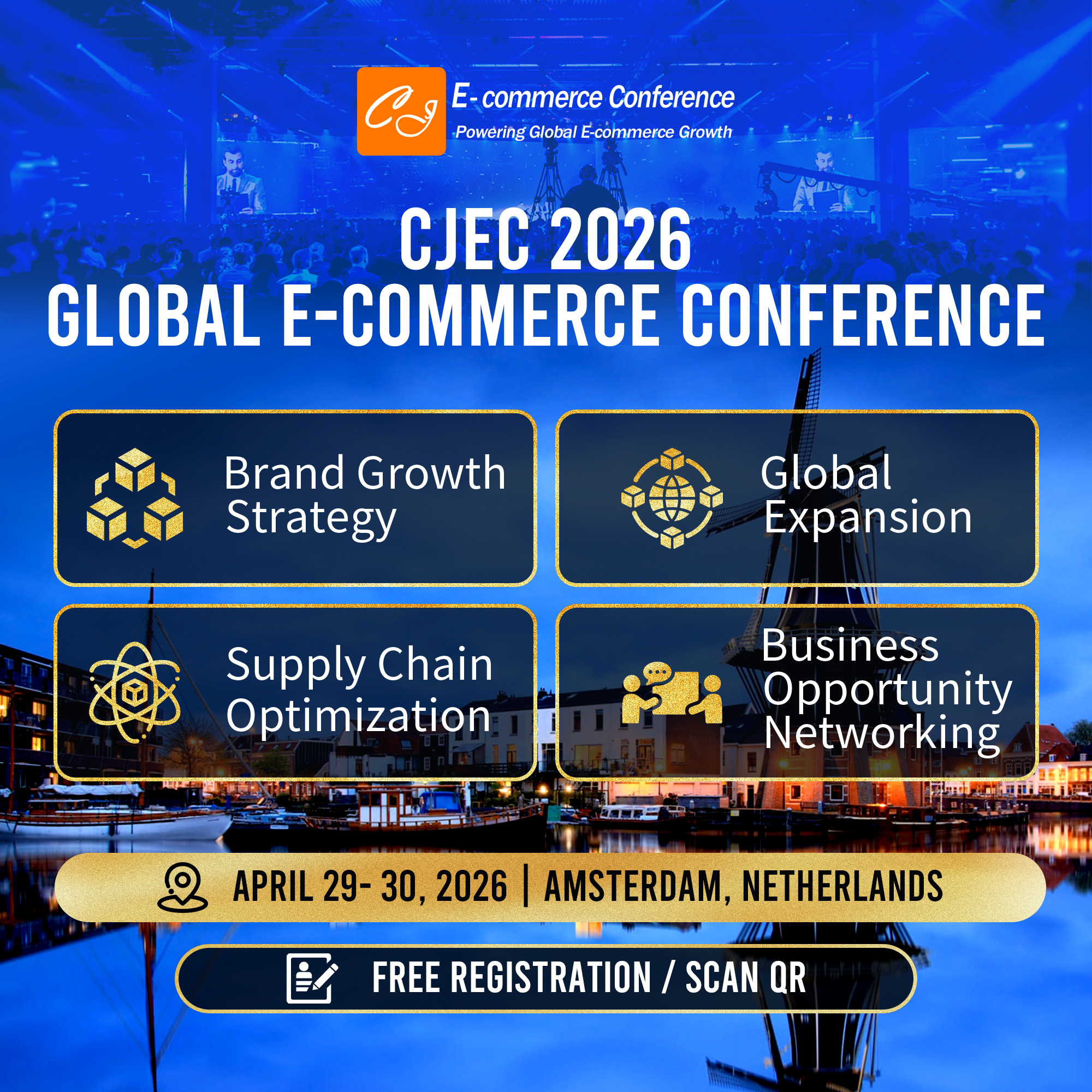 CJdropshipping.com Facebook ad: Experience CJEC Live!