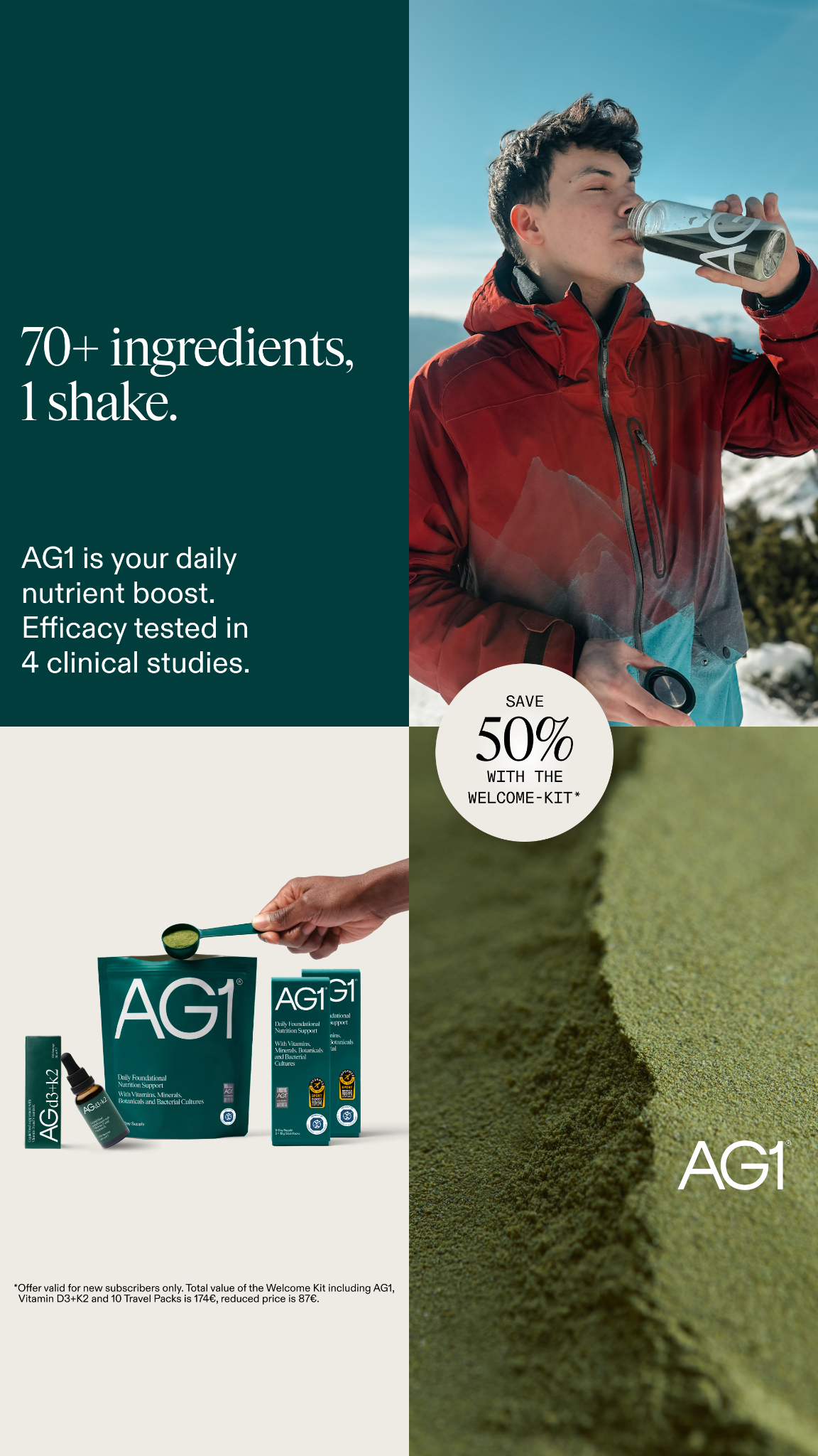 AG1 by Athletic Greens Facebook ad