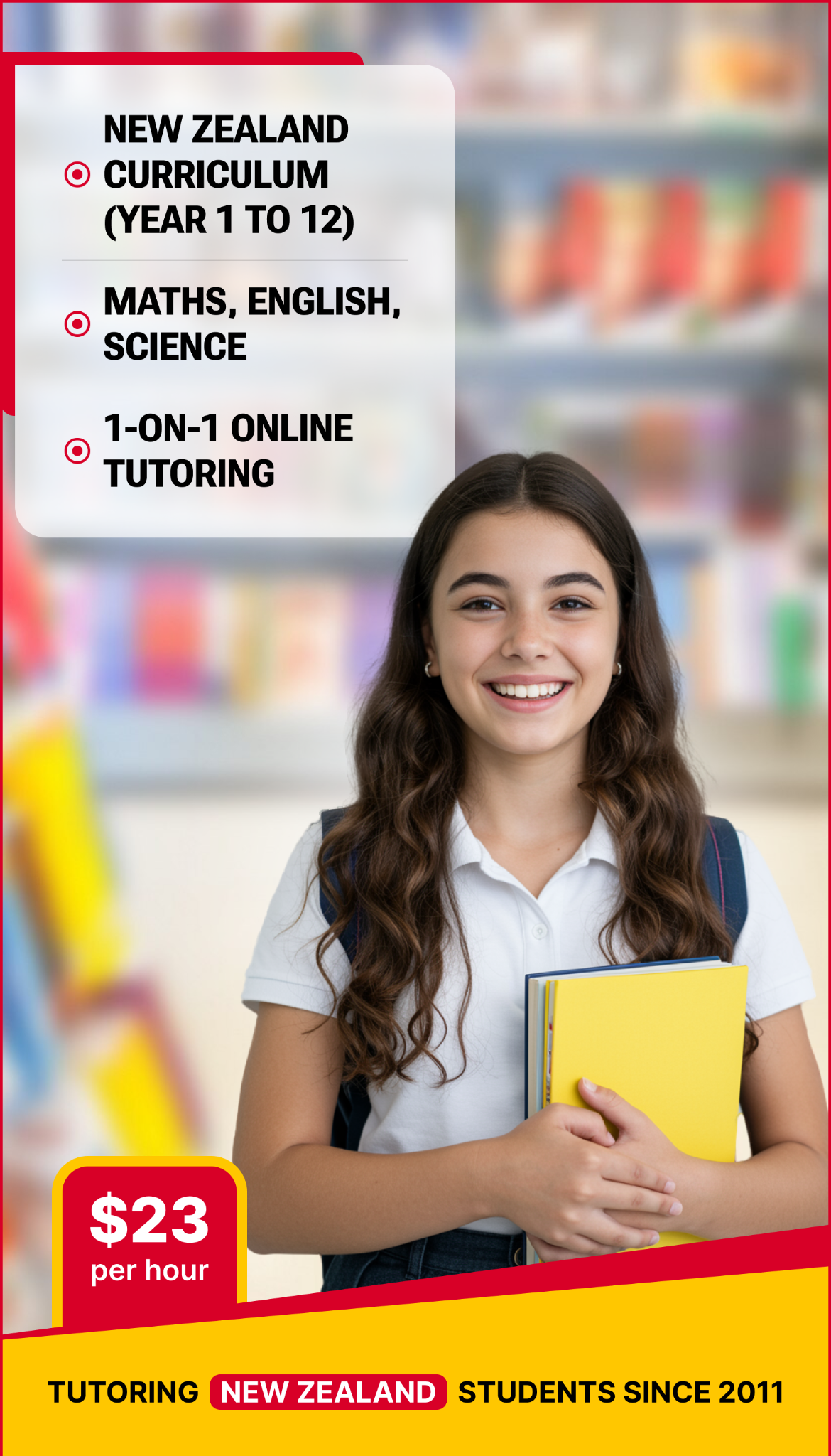 Jaya's Academy Facebook ad
