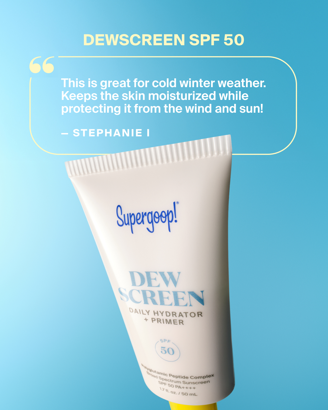 Supergoop Facebook ad