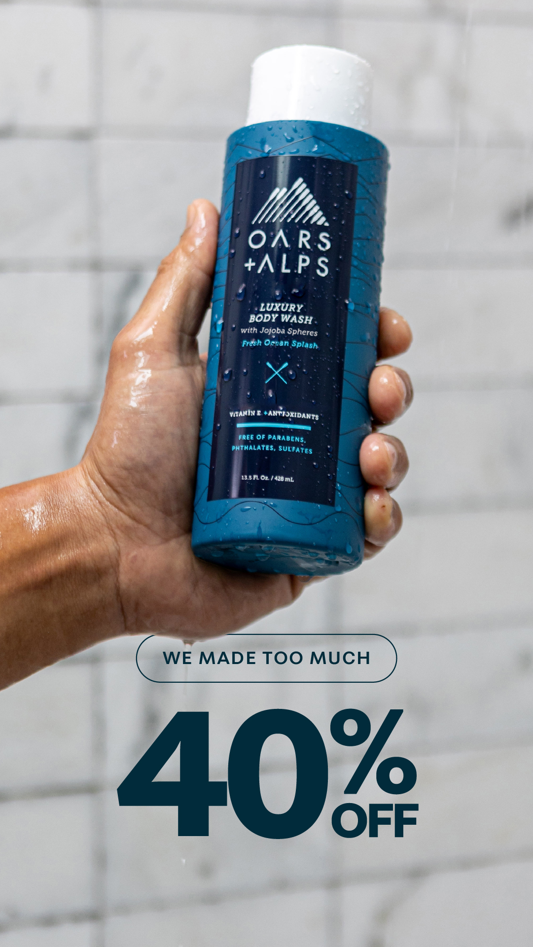 Oars + Alps Facebook ad from Aug 10, 2026