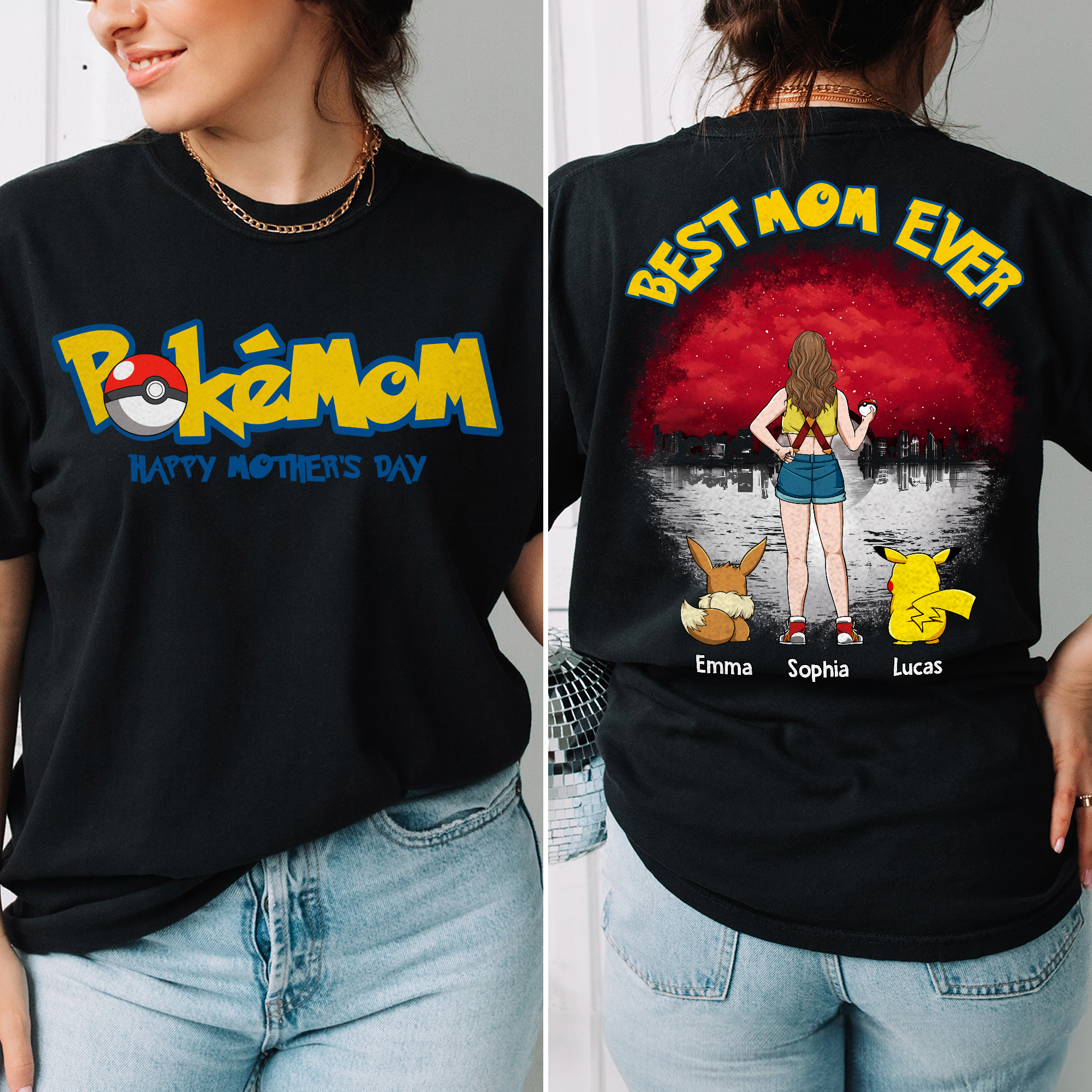 Fun Pick Gifts Facebook ad: Personalized Shirt for Mom <3