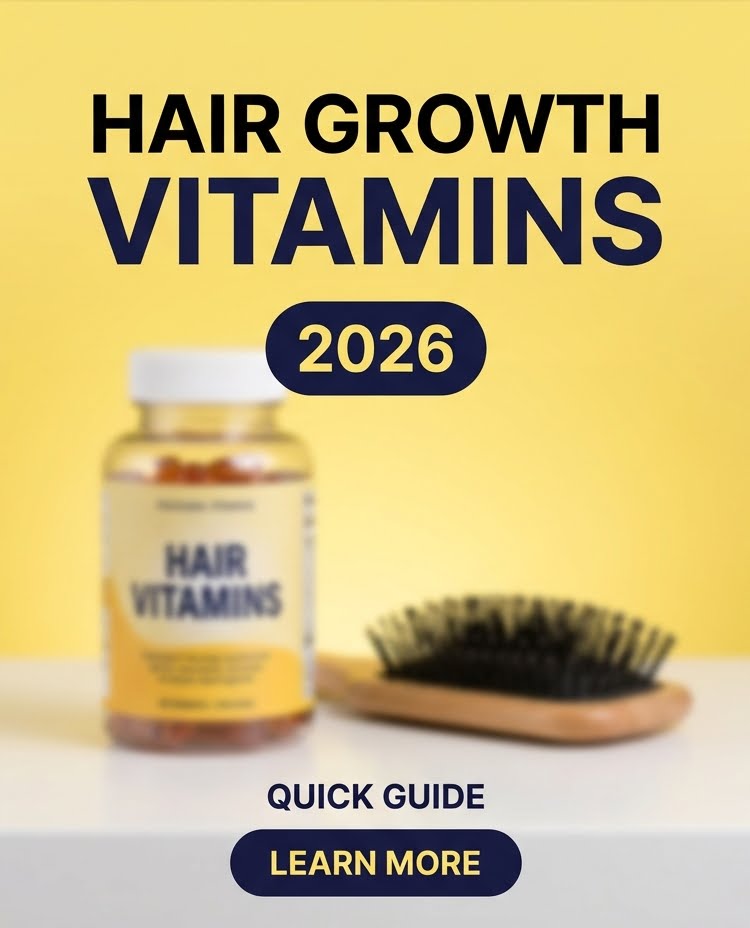 Funnylishious Facebook ad: Popular Hair Growth Vitamins in 2026
