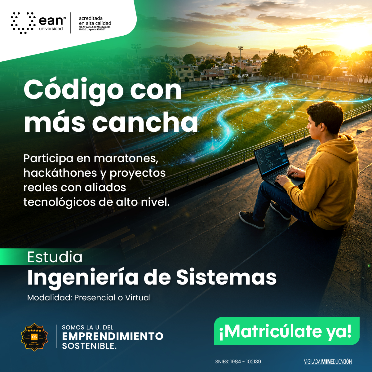 Universidad Ean Facebook ad: Código con impacto real