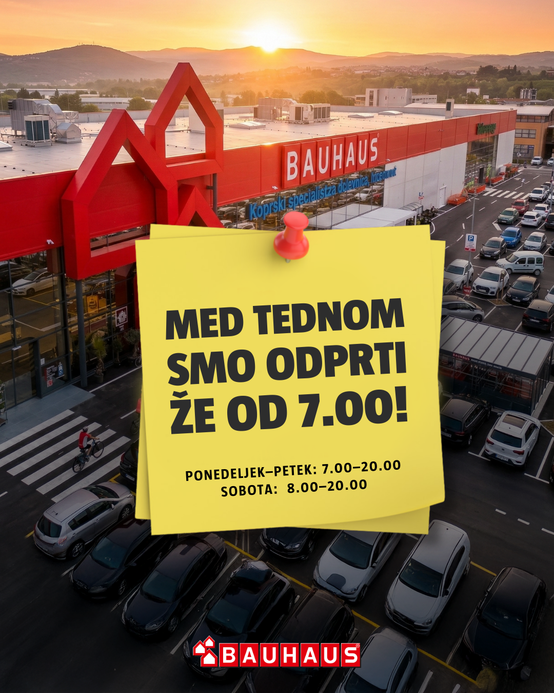 BAUHAUS Slovenija Facebook ad