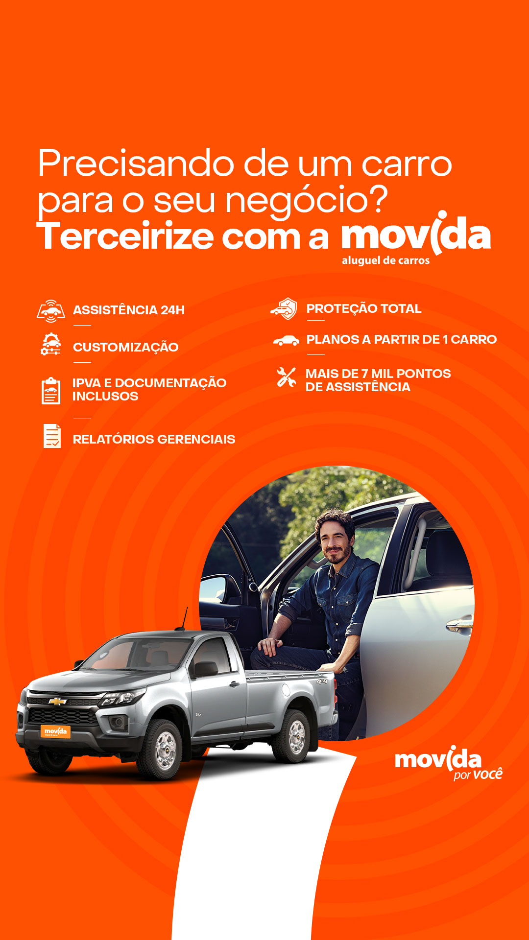 Movida Aluguel de Carros Facebook ad