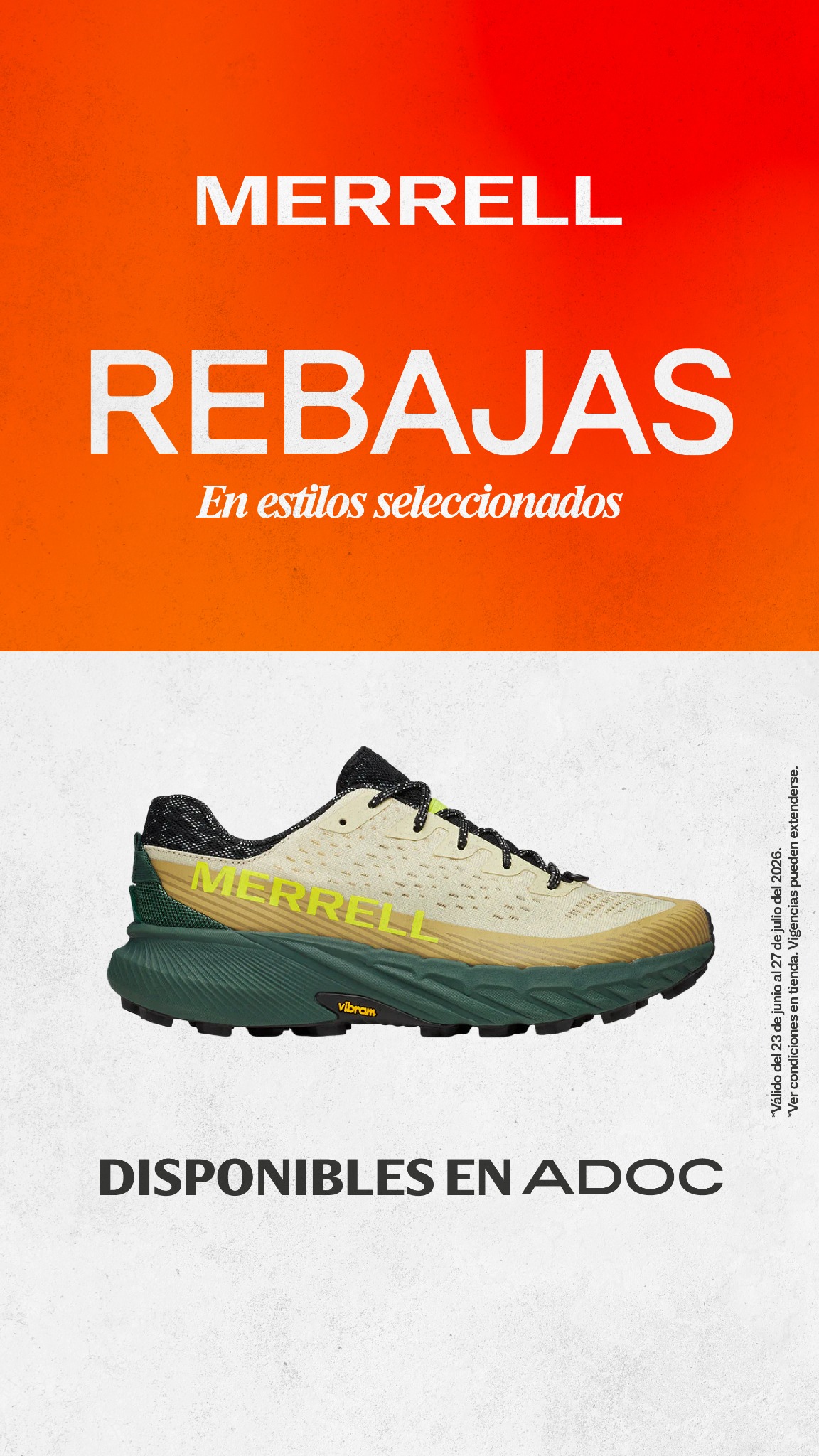 Merrell Costa Rica Facebook ad