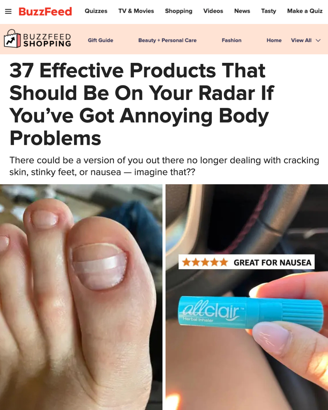 BuzzFeed Facebook ad