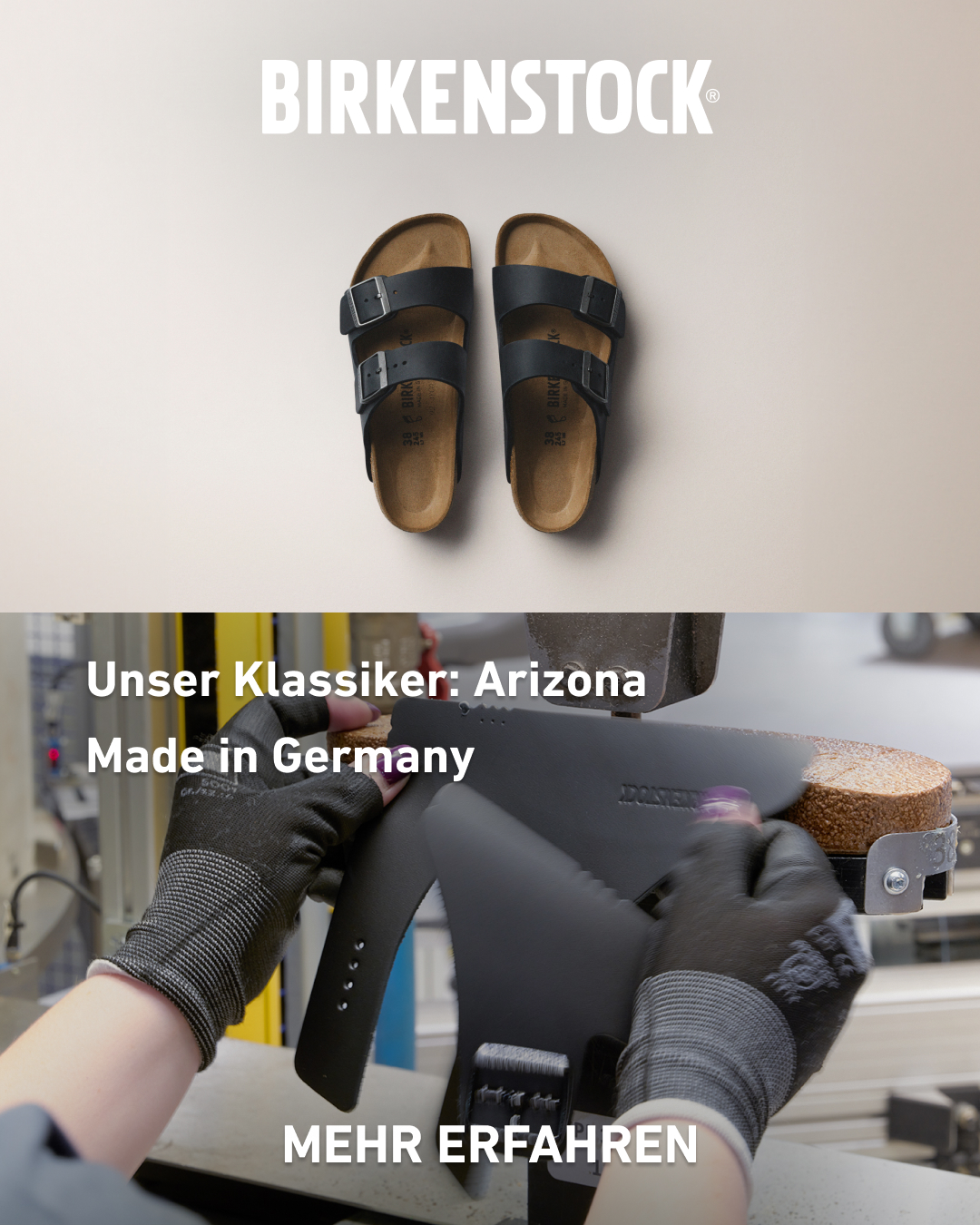 Birkenstock Facebook ad