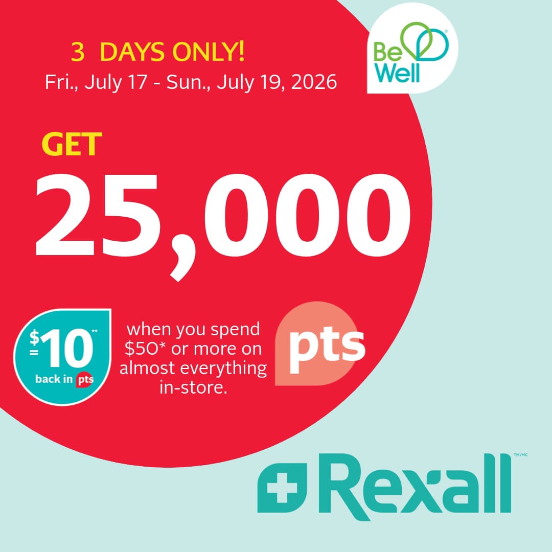 Rexall Drugstore Facebook ad