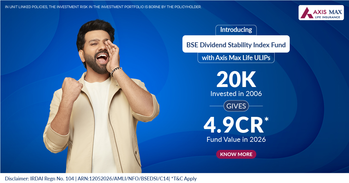Axis Max Life Insurance Facebook ad